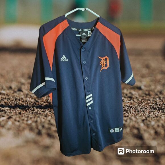 Adidas Detroit Tiger Jersey Fielder #28 Size XL‎ 18-20 - Picture 1 of 2